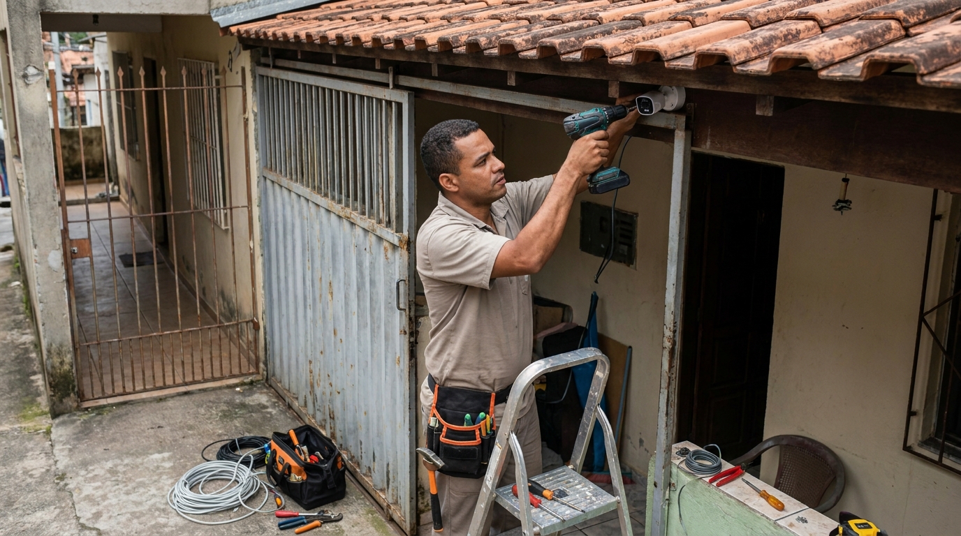 Instalação de Câmera Residencial em Anápolis‑GO
