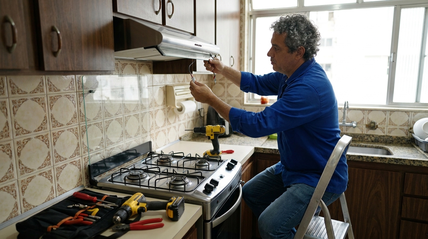 Instalação de Coifa em Anápolis‑GO