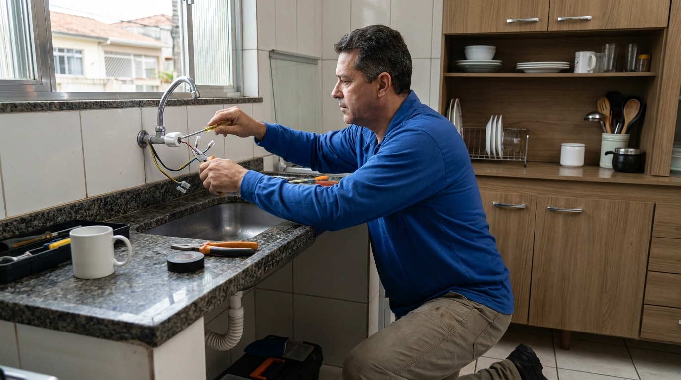 Reparo em Torneira Elétrica em Anápolis‑GO